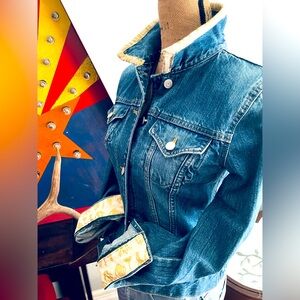 Desert Sunsets One of Kind Western Denim Jacket | Size Small